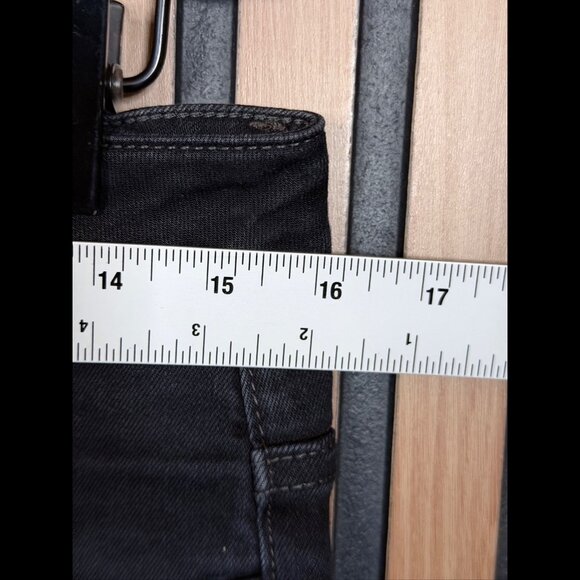 G-Star Raw Jeans 32 Mens Black 3301 Slim Fit 5 Pocket Denim Stretch Button Fly - Picture 3 of 6